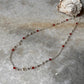 Sterling silver jewelry with red onyx stones and freshwater pearls