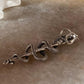 Snake Around Trishul Pendant – Handcrafted in Sterling Silver