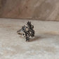 Detailed Forest Vintage 925 Sterling Silver Ring