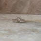 Minimal Sun/ Sunshine 925 Sterling Silver Ring