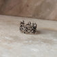 Bloom Floral Adjustable 925 Sterling Silver Ring