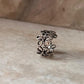 Bloom Floral Adjustable 925 Sterling Silver Ring