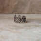 Bloom Floral Adjustable 925 Sterling Silver Ring