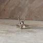 Deer Skull 925 Sterling Silver Ring