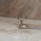 Deer Skull 925 Sterling Silver Ring
