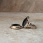 Plain Antique Boho Poisen /Storage 925 Sterling Silver Ring