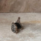Plain Antique Boho Poisen /Storage 925 Sterling Silver Ring