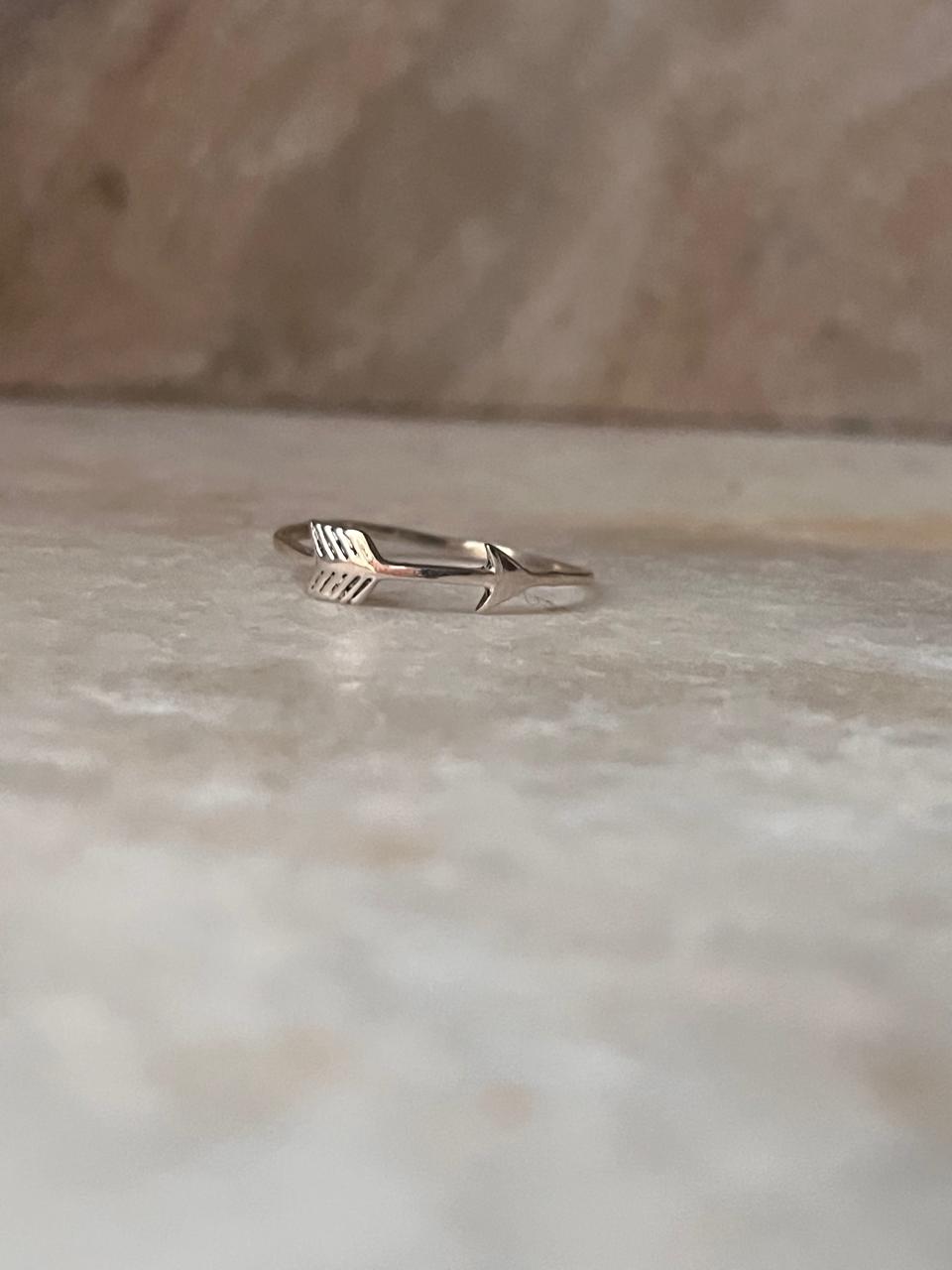 Arrow Band 925 Sterling Silver Ring