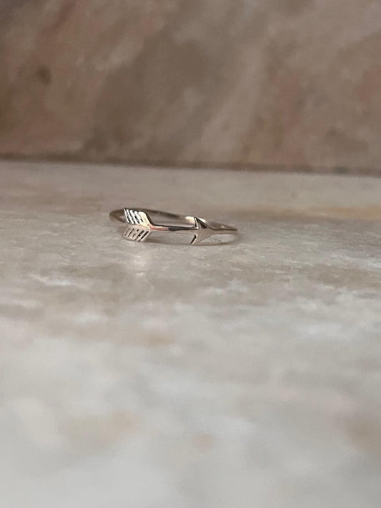 Arrow Band 925 Sterling Silver Ring