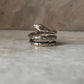 Snake / Serpent Chunky 925 Sterling Silver Ring