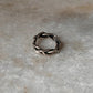 Chunky Twist Braided Adjustable Handcrafted 925 Sterling Silver Ring