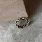 Chunky Twist Braided Adjustable Handcrafted 925 Sterling Silver Ring