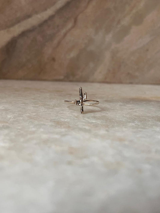 Cactus 925 Sterling Silver Ring