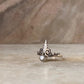 Moonstone Balinese Rawa Leaf 925 Sterling Silver Ring