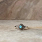 Labradorite Round Boho 925 Sterling Silver Ring