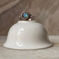 Labradorite Round Boho 925 Sterling Silver Ring