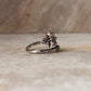 Damru Trishul Adjustable 925 Sterling Silver Ring