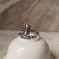 Damru Trishul Adjustable 925 Sterling Silver Ring
