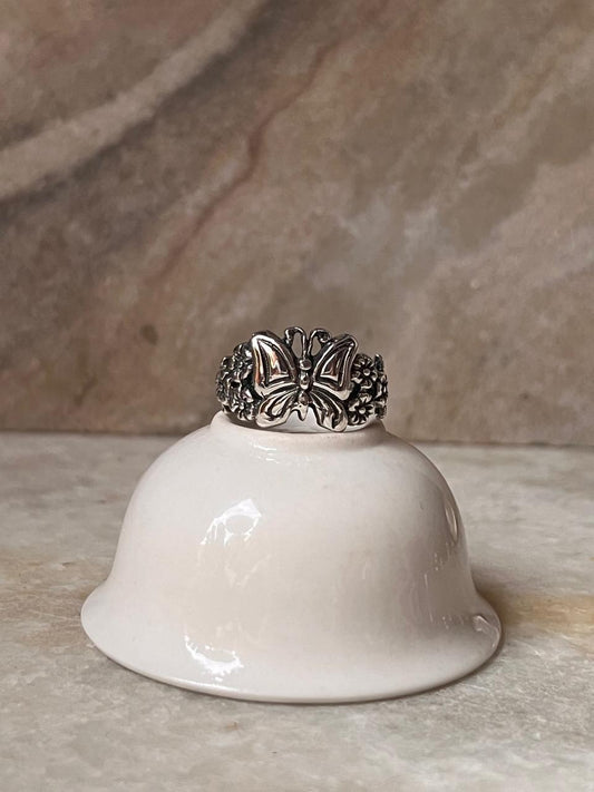 Butterfly Boho Forest 925 Sterling Silver Ring