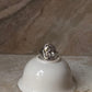 Shiv -Shakti / Aum - Trishul Round 925 Sterling Silver Ring