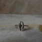 Cowrie Seashell 925 Sterling Silver Ring