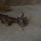 Dancing Mystic Angel Filigree Adjustable 925 Sterling Silver Ring