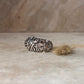 Detailed Garden Motif Adjustable 925 Sterling Silver Ring