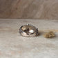 Detailed Garden Motif Adjustable 925 Sterling Silver Ring