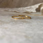 Gold Vermeil Small Dot & Big Dot Stack Set 925 Sterling Silver Ring