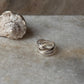 Chunky 3 Rolling Bands / Interlinked Bands 925 Sterling Silver Ring