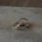 Chunky 3 Rolling Bands / Interlinked Bands 925 Sterling Silver Ring