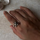 Molten Drip 925 Sterling Silver Ring