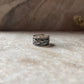 Tribal Braided Boho Band 925 Sterling Silver Ring