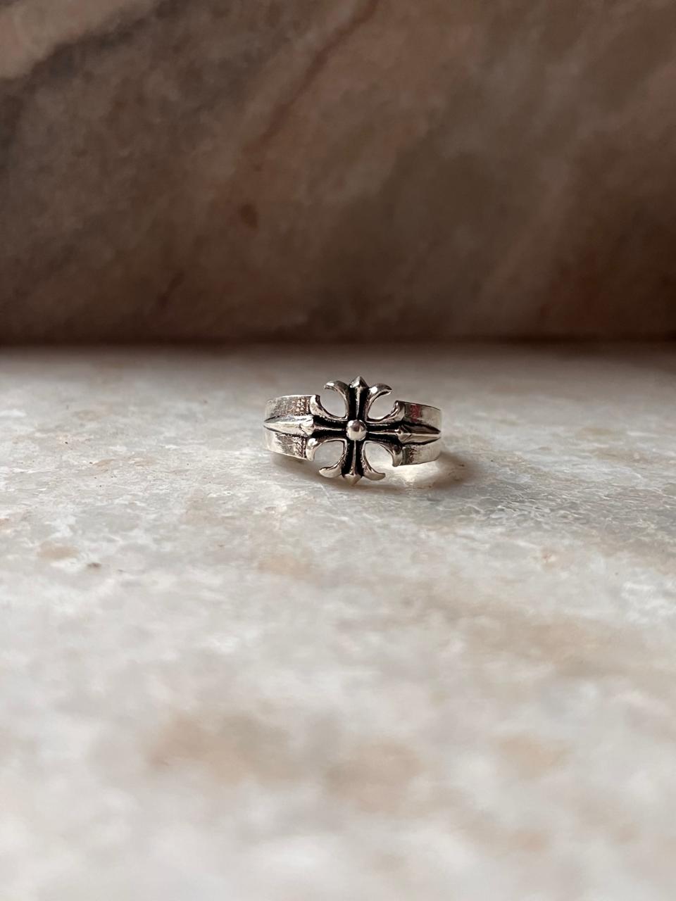 Fleur De Lis 925 Sterling Silver Ring