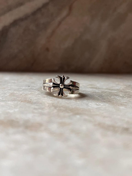 Fleur De Lis 925 Sterling Silver Ring