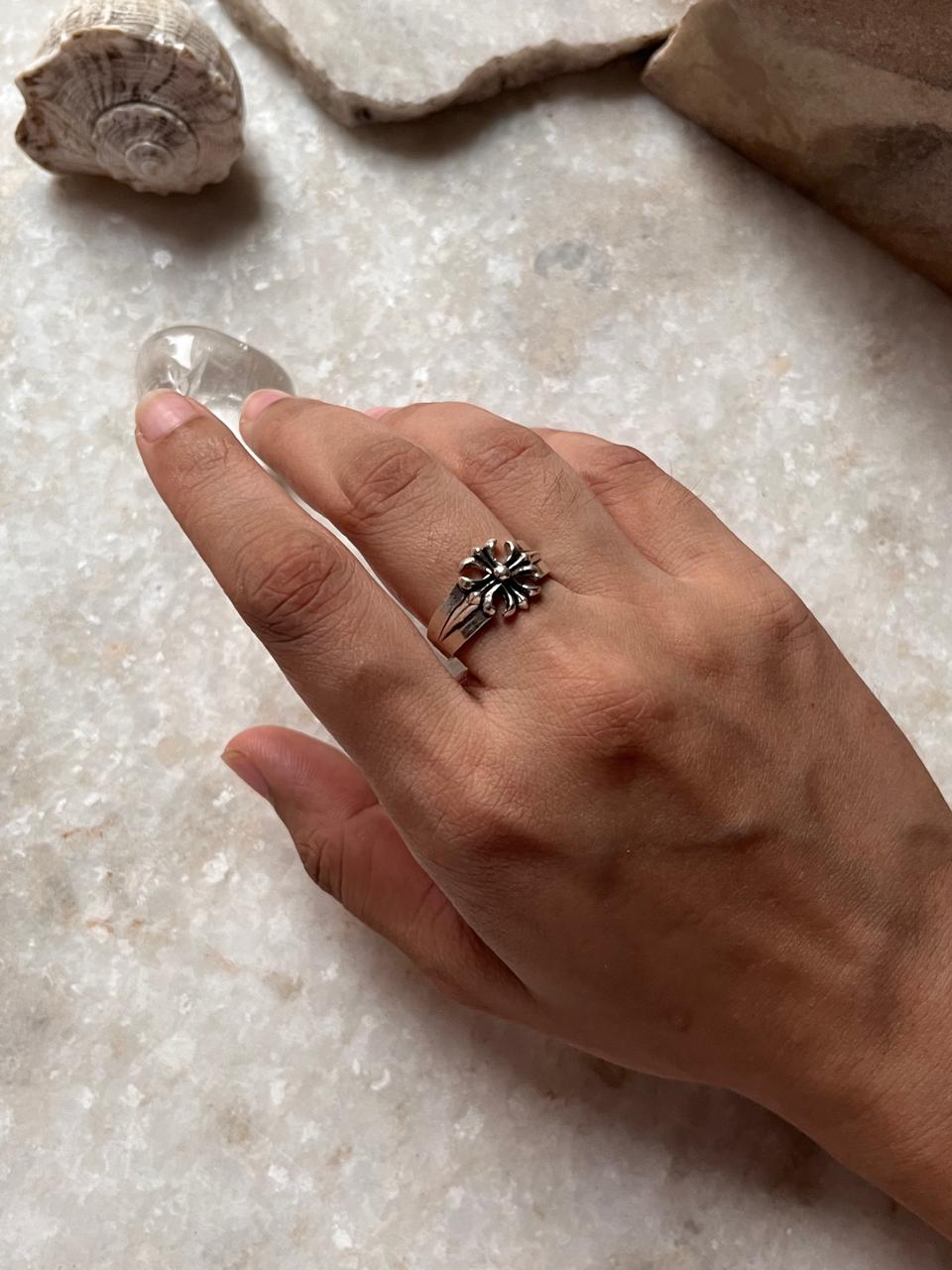 Fleur De Lis 925 Sterling Silver Ring