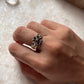 Fleur De Lis 925 Sterling Silver Ring