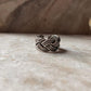 Three Wire Chunky Boho Braided 925 Sterling Silver Band Ring