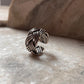 Three Wire Chunky Boho Braided 925 Sterling Silver Band Ring