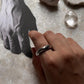 Double Design 925 Sterling Silver Band Unisex Ring