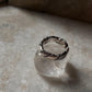 Double Design 925 Sterling Silver Band Unisex Ring