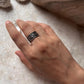 Tribal Braided Boho Band 925 Sterling Silver Ring