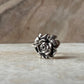 Chunky Rose 925 Sterling Silver Ring