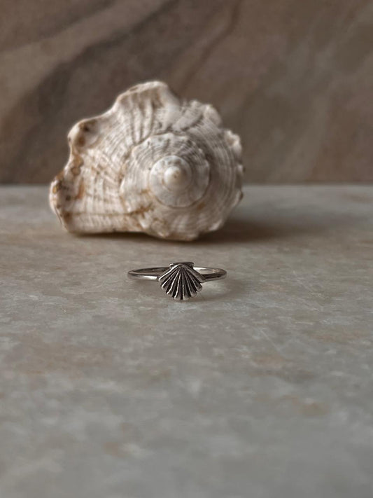 Shell 925 Sterling Silver Ring