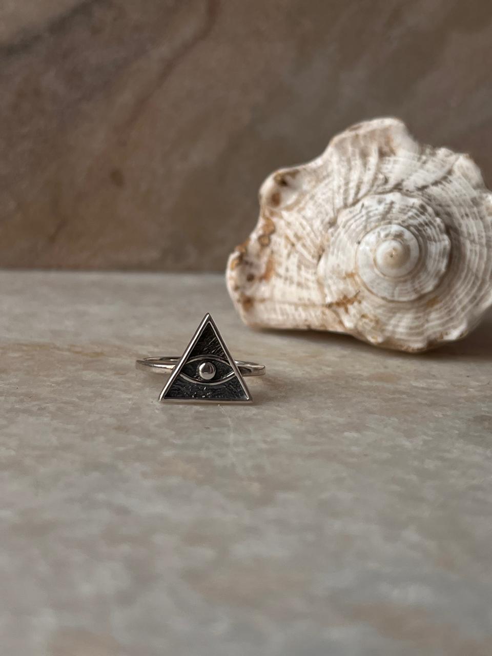 Eye Of Providence 925 Sterling Silver Ring