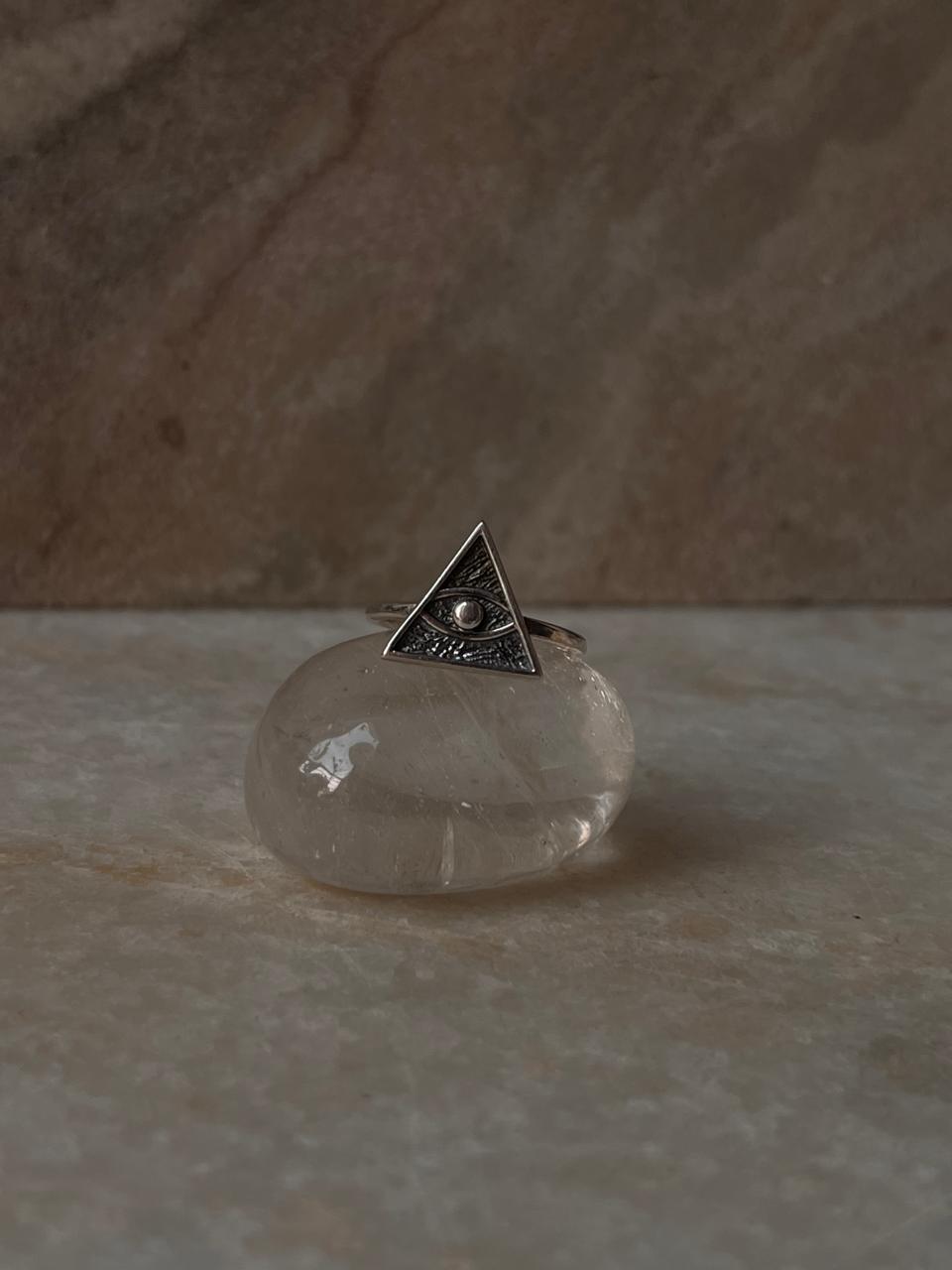 Eye Of Providence 925 Sterling Silver Ring