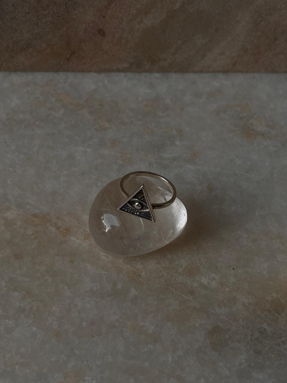 Eye Of Providence 925 Sterling Silver Ring