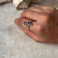 Spiral Vintage Motif 925 Sterling Silver Ring