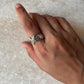 Horizontal Tortoise 925 Sterling Silver Ring