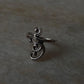 Spiral Vintage Motif 925 Sterling Silver Ring